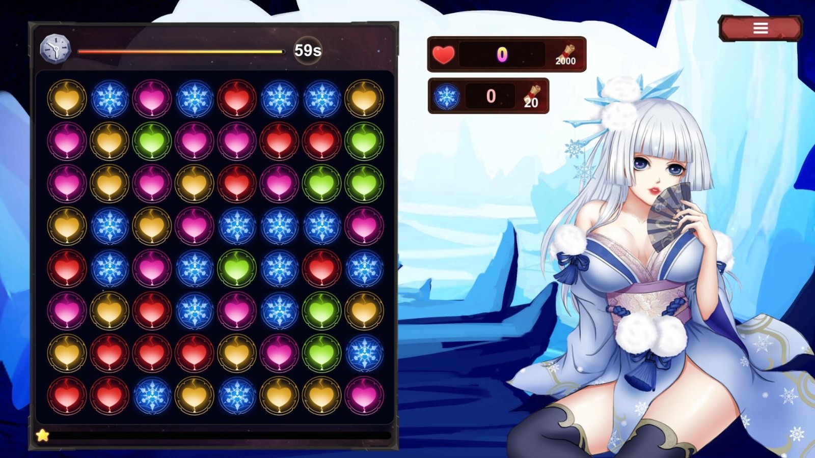 图片[2]-妖精行语 STEAM官中步兵版 美少女消除游戏+社保补丁-樱花社